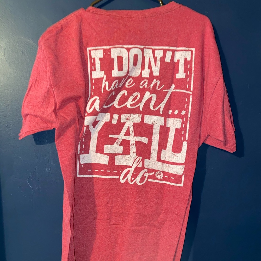Red t-shirt